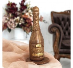 Шоколадная фигурка «Бутылка шампанского» (22 см, 190 гр.)