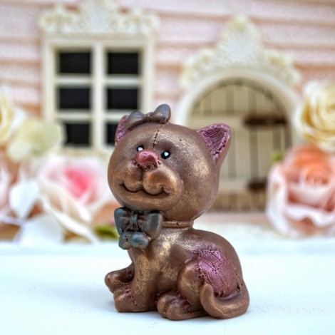 Шоколадная фигурка «Котик» (7 см, 105 гр.)