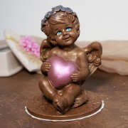 Шоколадная фигурка «Ангел с сердцем» (13 см, 305 гр.)