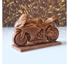 Шоколадная фигурка «Мотоцикл» (16 см, 420 гр.)