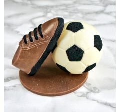 Шоколадная фигурка «Бутса с мячом» (9 см, 150 гр.)
