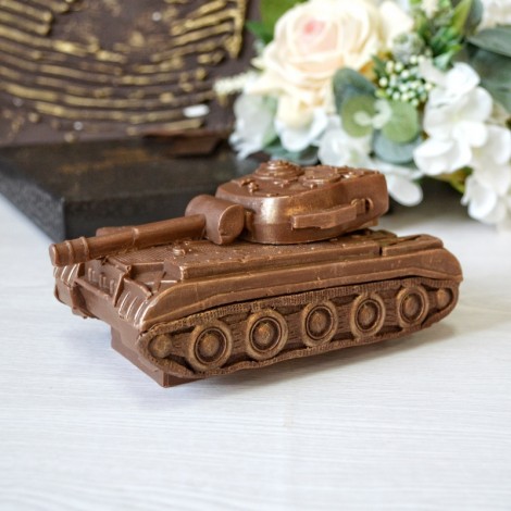 Шоколадная фигурка «Танк» (400 гр.)