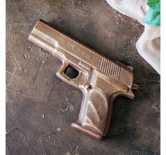 Шоколадная фигурка «Пистолет» (20 см, 160 гр.)