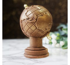 Шоколадная фигурка «Глобус малый» (9,5 см, 100  гр.)