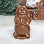 Шоколадная фигурка «Снеговик» (7 см, 70 гр.)