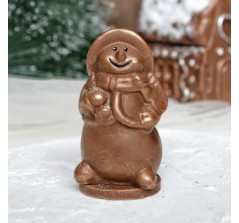 Шоколадная фигурка «Снеговик» (7 см, 70 гр.)