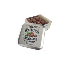 Кофейное зерно в молочном шоколаде «Old Plantation» 100г в жестяной банке