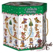 № - 16 - «Шестигранник малый праздничный» (Тигрята) _500_грамм