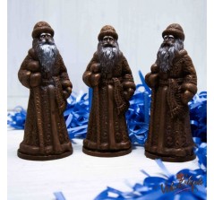 Шоколадная фигура «Русский Дед Мороз» ( 15 см., 136 гр., молочный шоколад)
