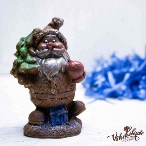 Шоколадная фигура «Дед Мороз №1» (8 см, 70 гр.)